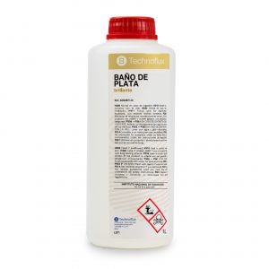 TECHNOFLUX -BAÑO PLATA BRILLANTE 1 LITRO